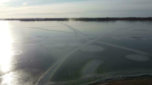 Ice on Palic